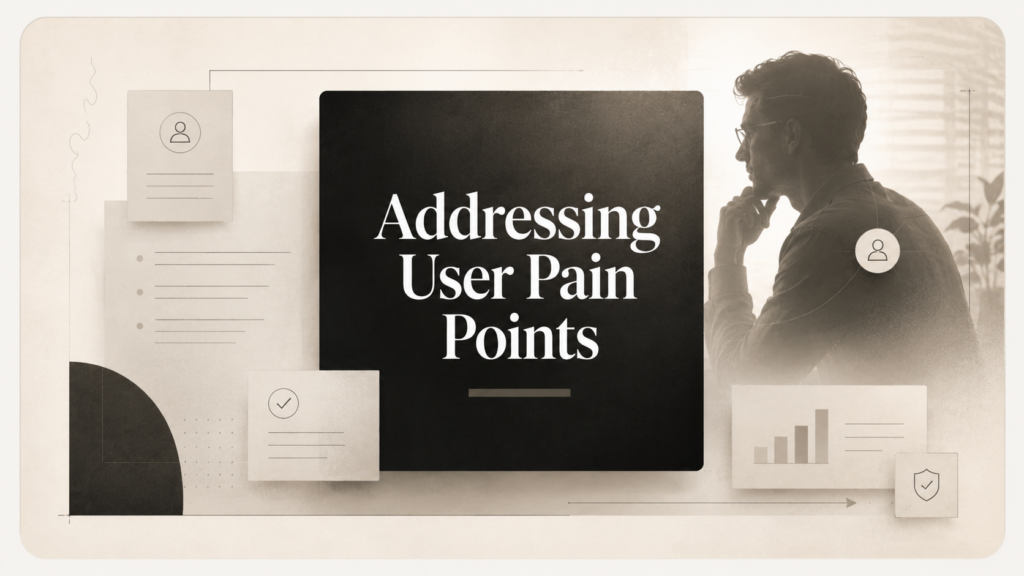 addressing user pain points - my top 3 tips in a blog article